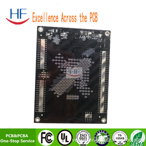 Double-Sided Circuit PCB Black Oil Hf Fast Delivery Time Print Circuit Boards PCB